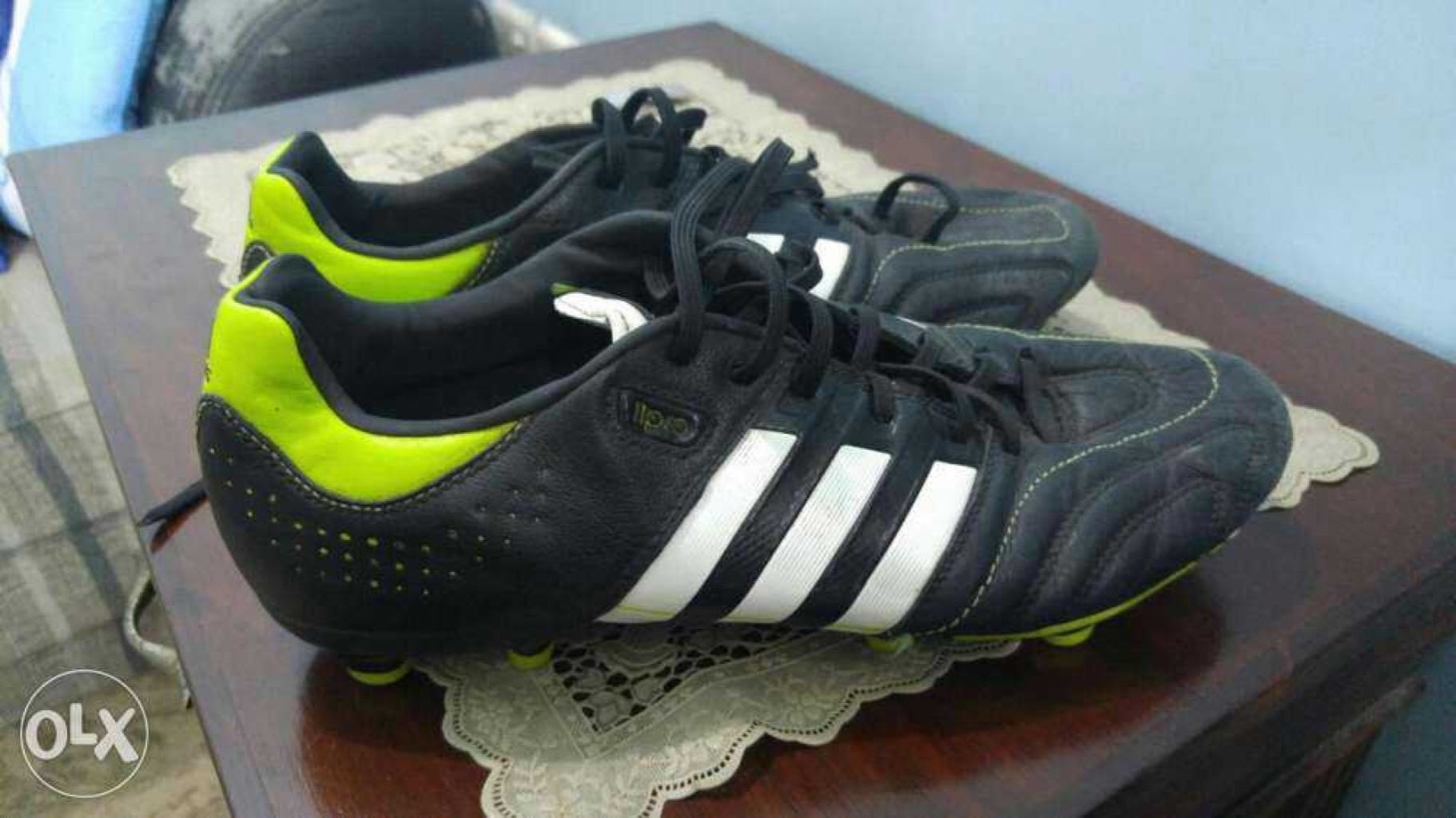 sports shoes of football