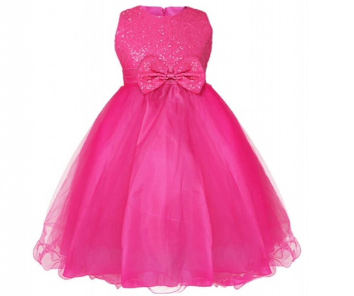 Розовое платье для детей