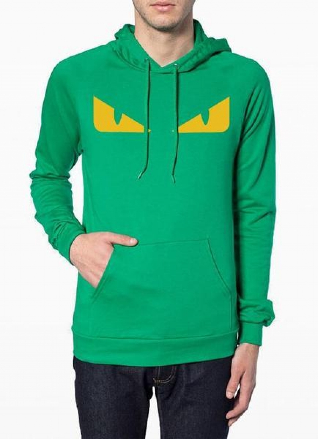 green fendi hoodie