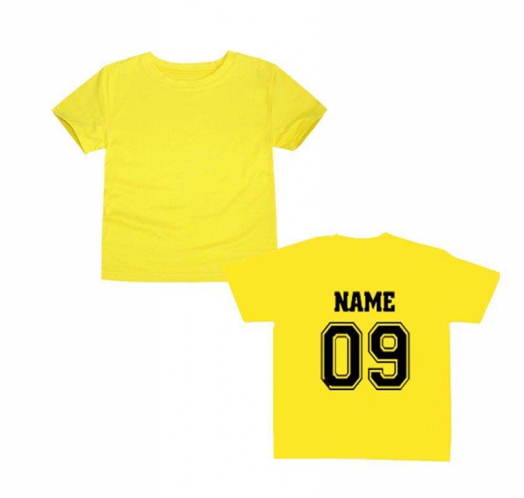 plain yellow t shirt toddler