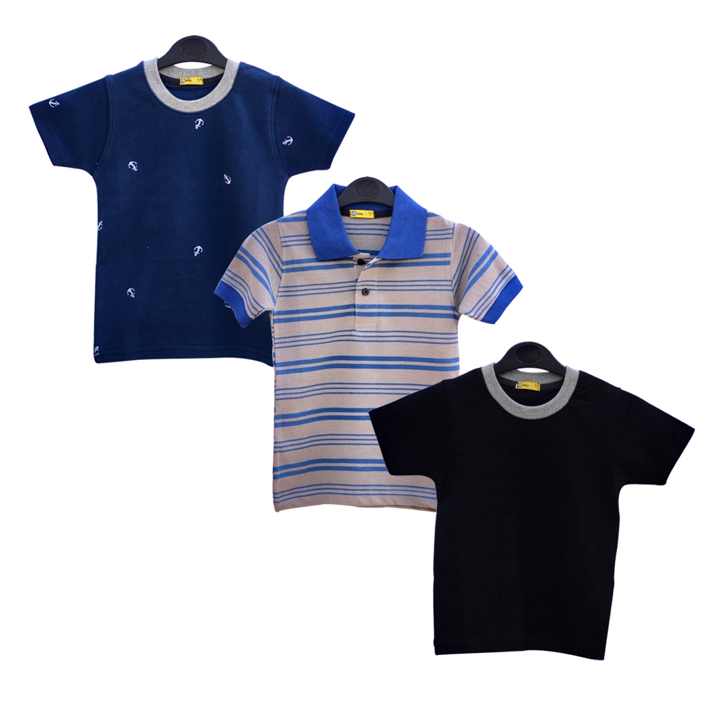 Buy pack of 3 t-shirt summer wear for kids in Pakistan | Affordable.pk