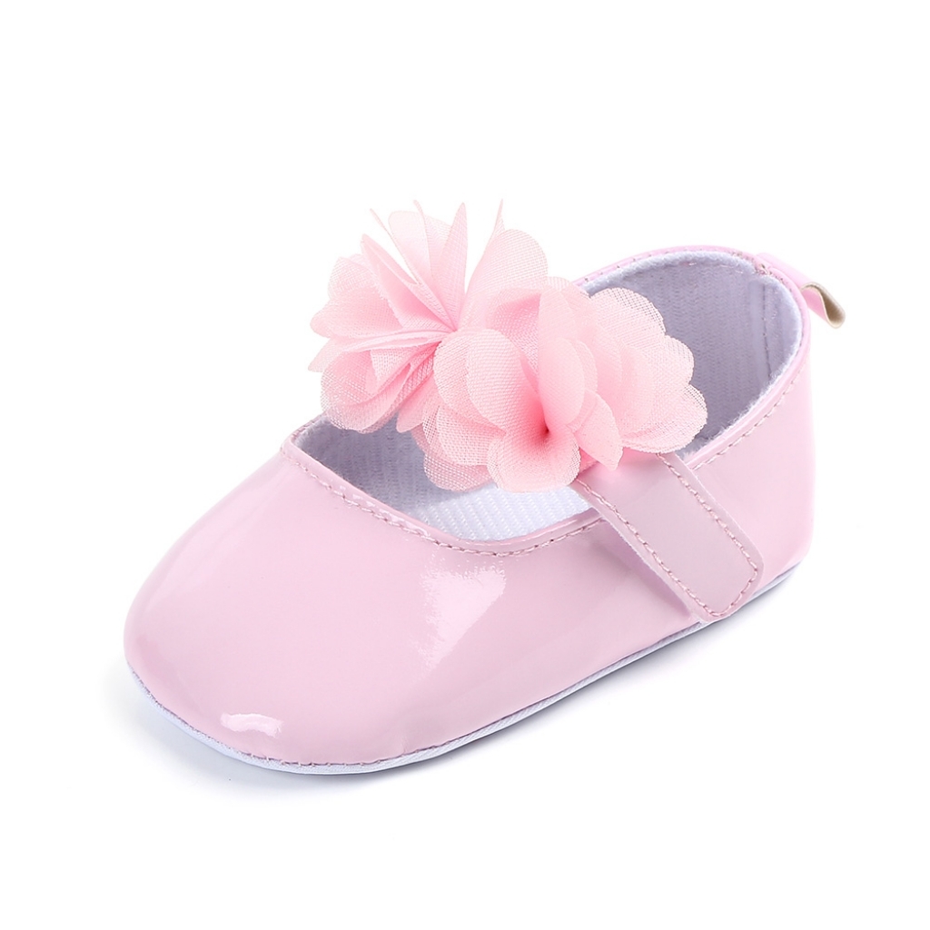Buy Leather soft sole baby pink girl shoes in Pakistan | online ...