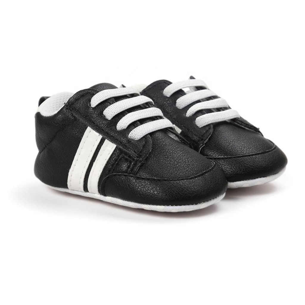 Buy Comfortable Black White Baby Boy Sneakers Shoes For Newborn to ...