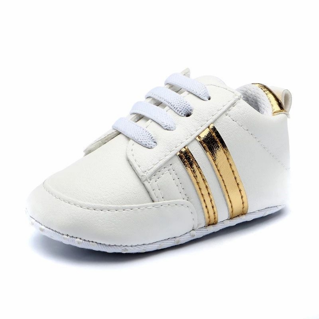 gold shoes for baby boy