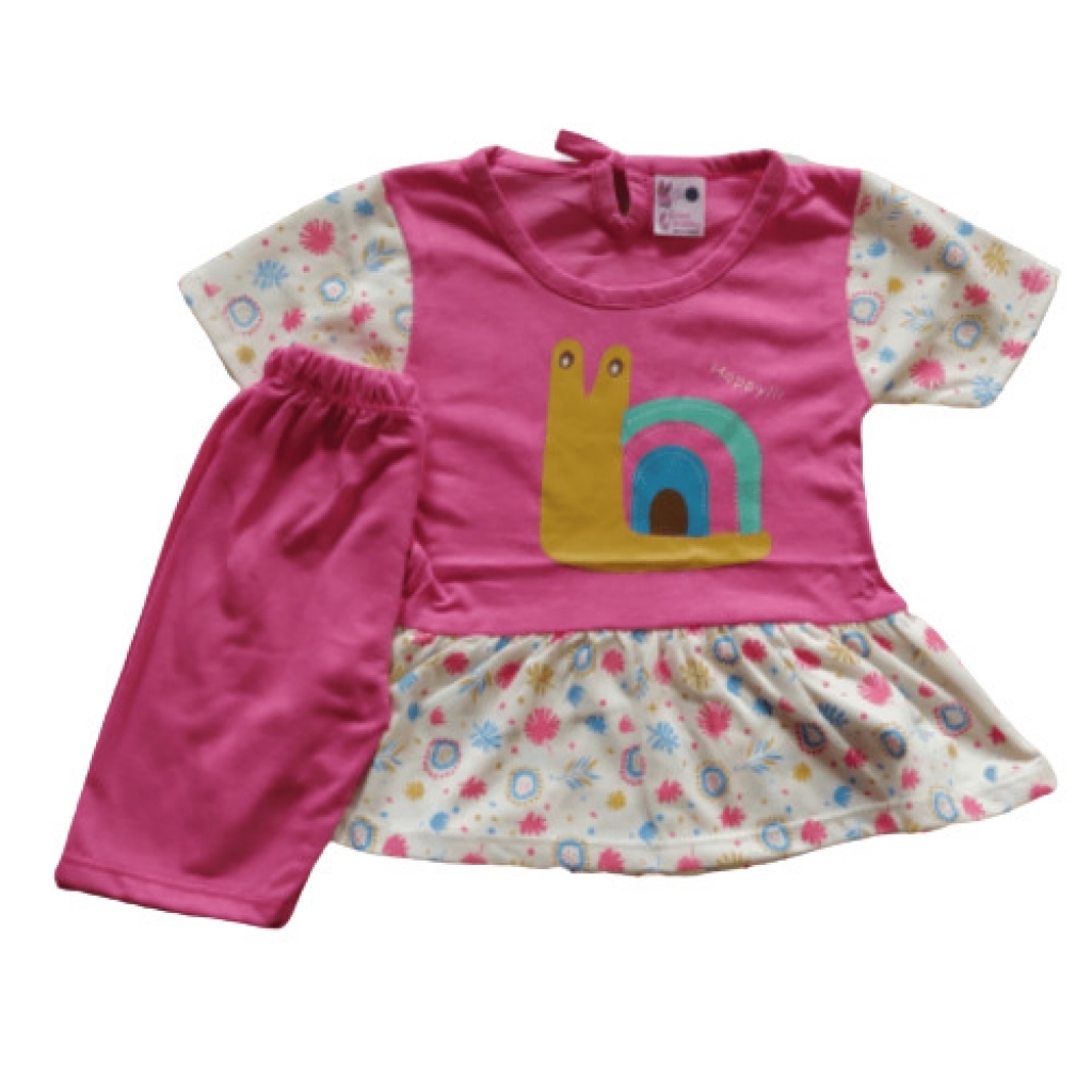 pink baby frocks designs