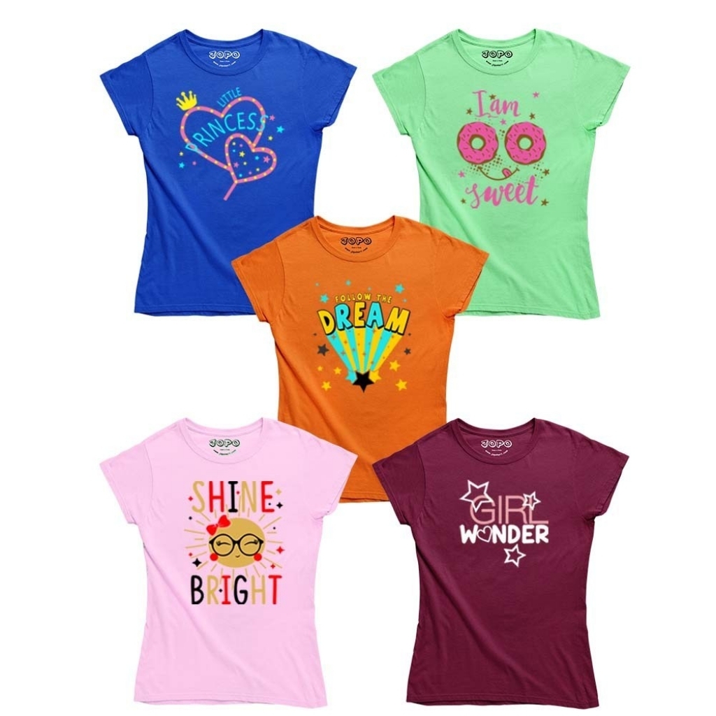 Girls T-Shirts, Tops & Shirts - Online in Pakistan