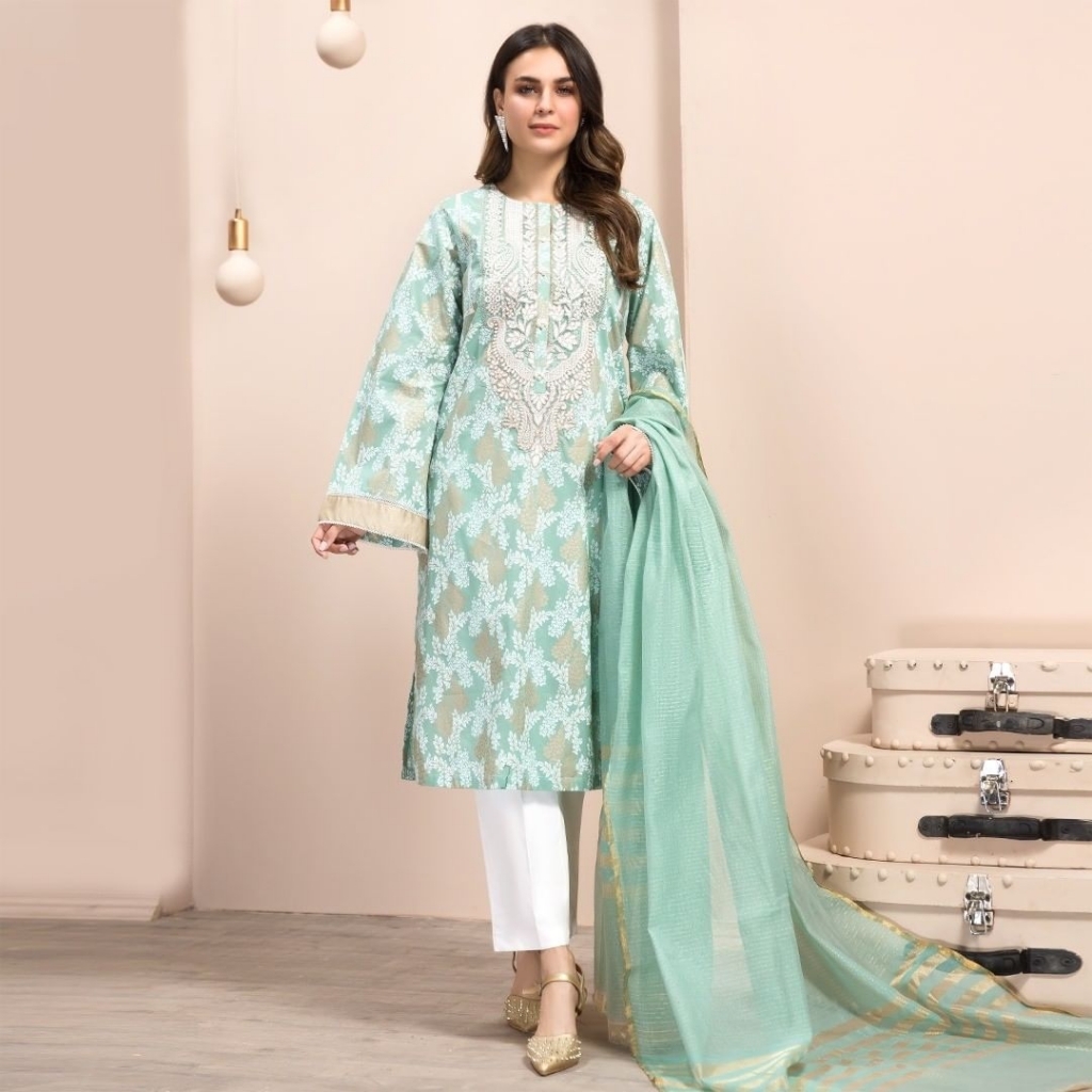 2 piece lawn suit online