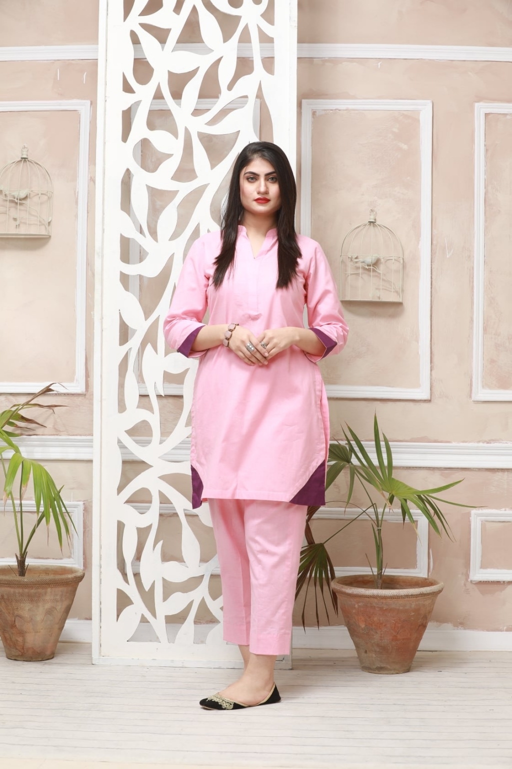 Buy Peach Cotton Shalwar Kameez in Pakistan | online shopping in Pakistan