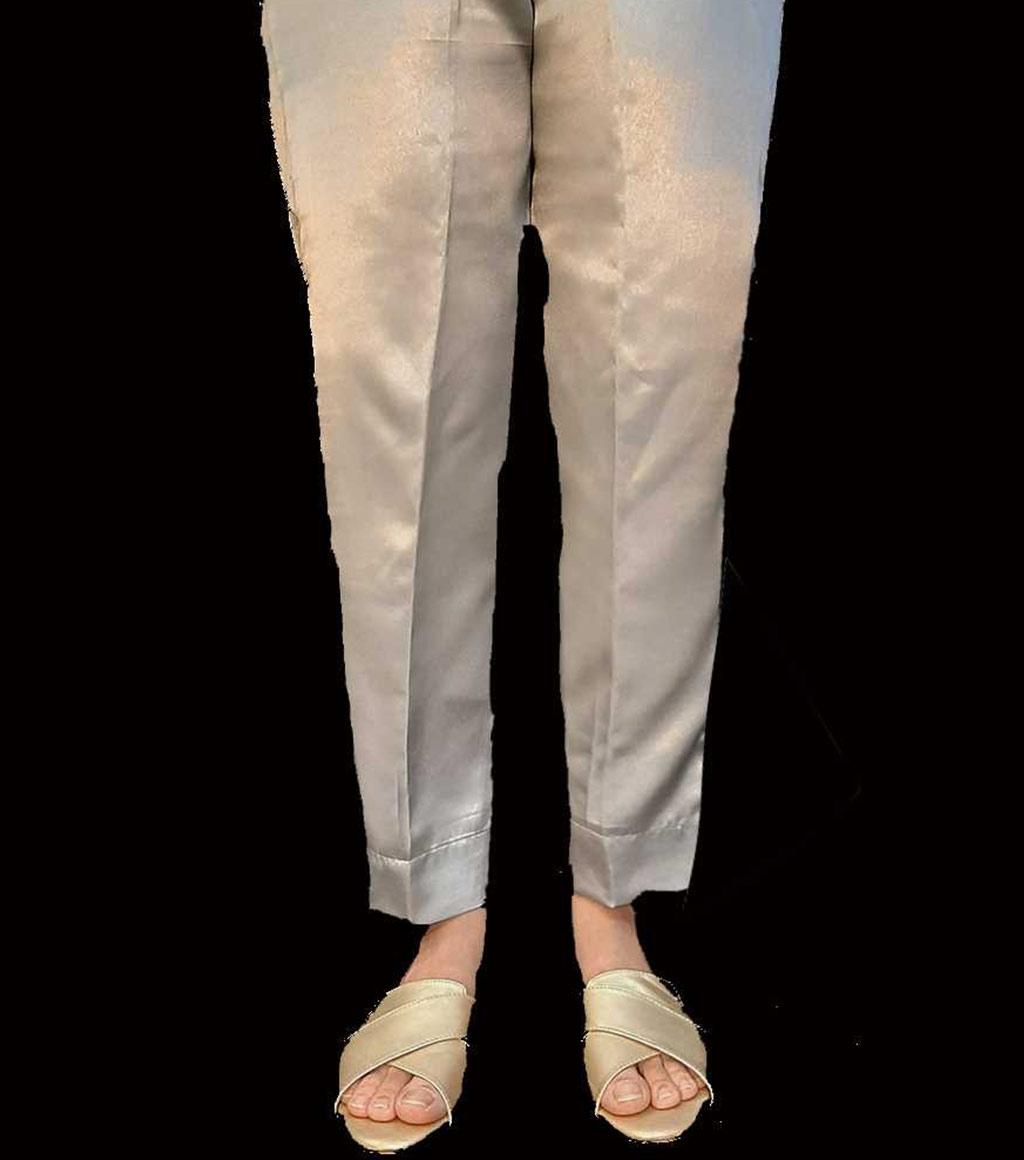 White Bootcut Trousers  Ladies Trousers  Andaz e Hunar