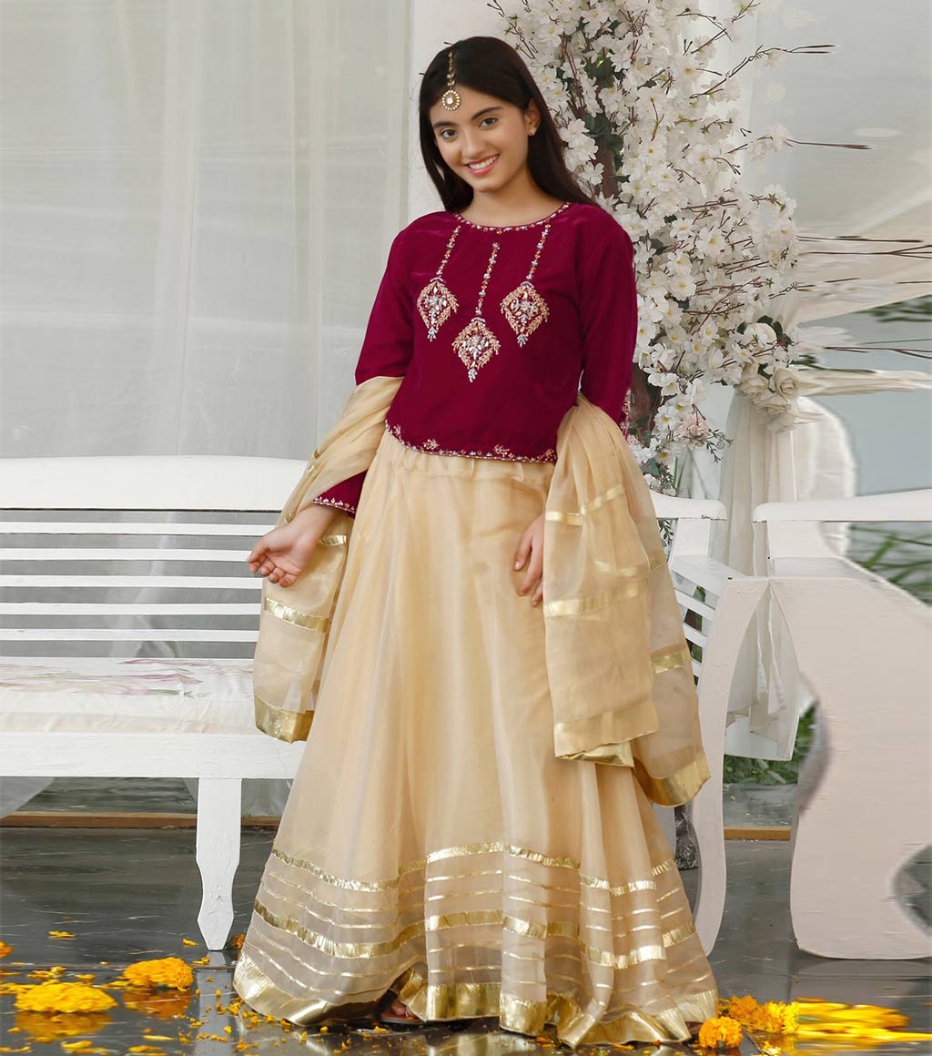 Pakistani Bridal Lehenga Dresses Designs Styles (4) - StylesGap.com