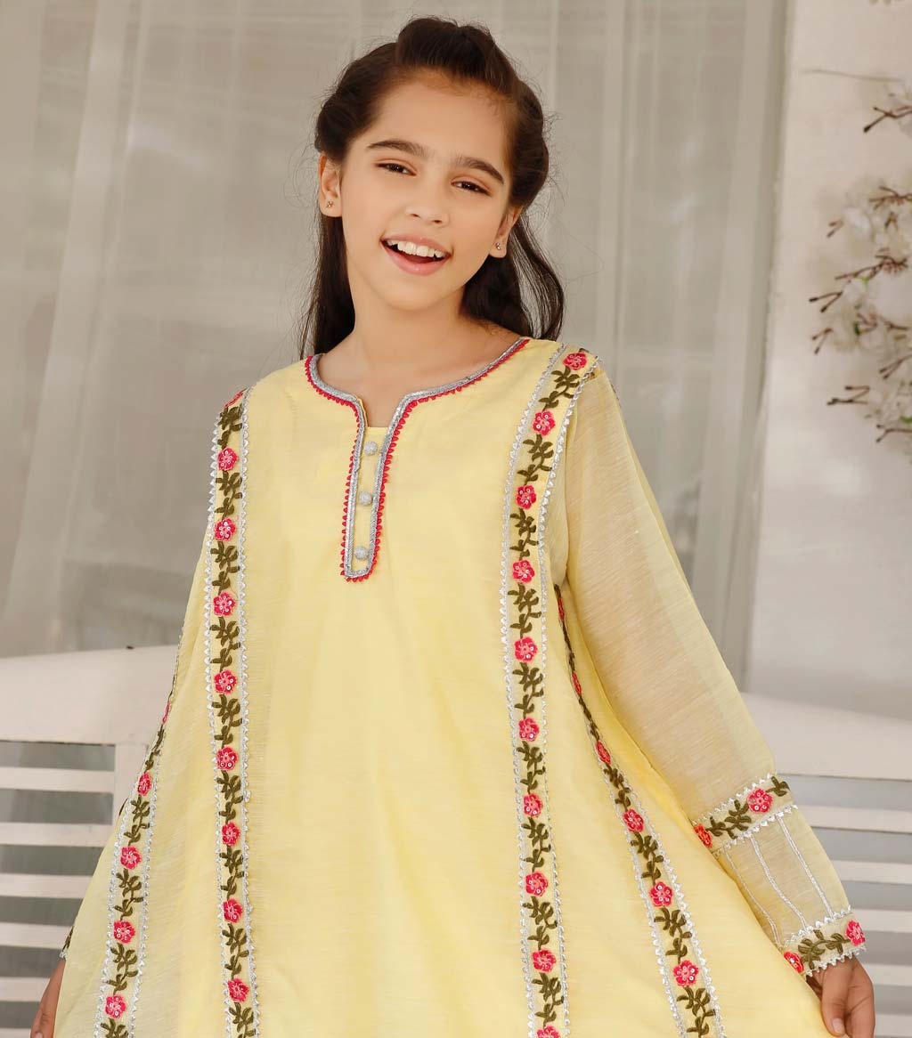 Buy Ziva Summer Cotton Shalwar kameez 3 piece for girls By Modest in ...