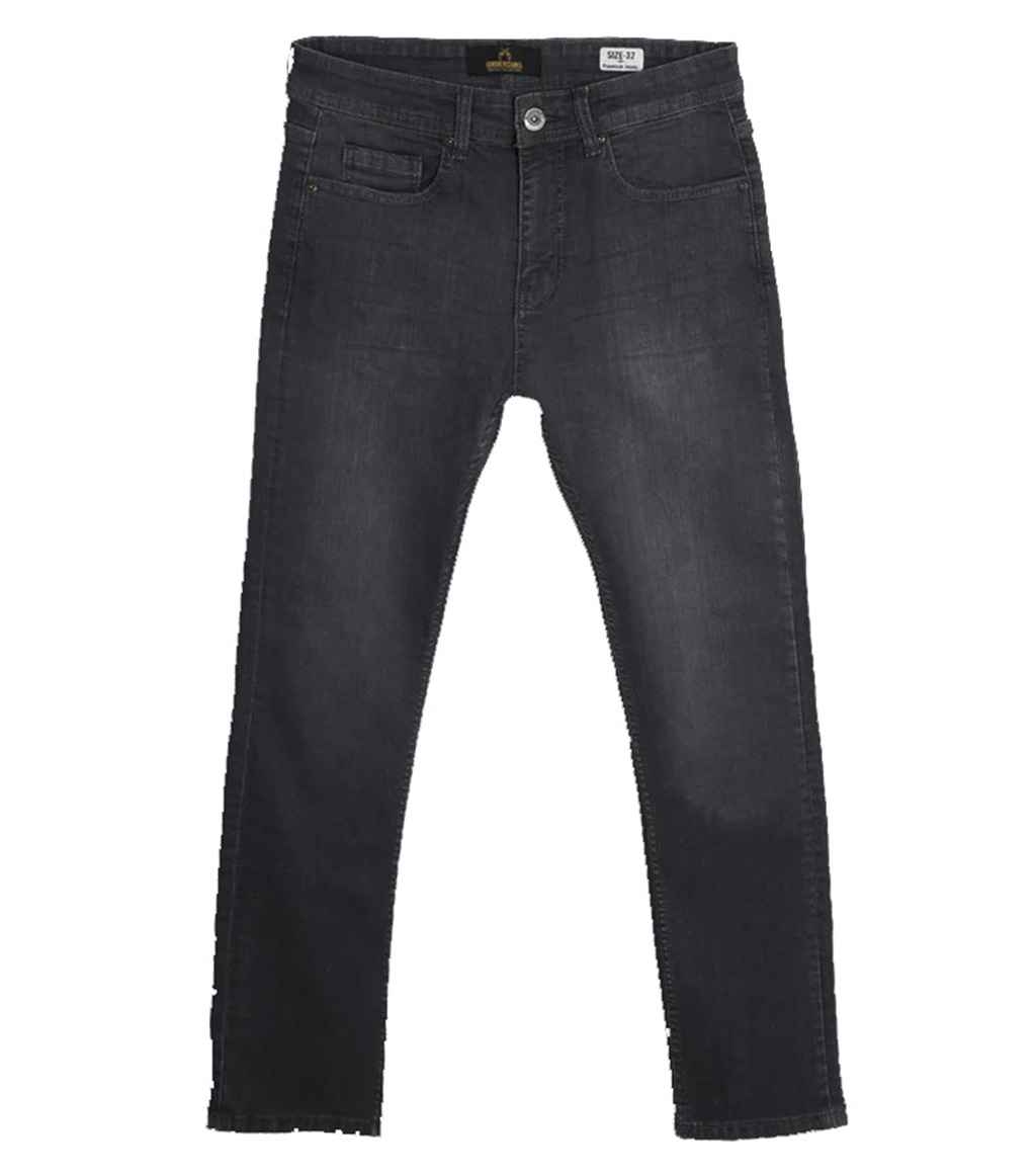Buy Black Alfa Denim Jeans For Men By UnderGuns in Pakistan | online ...